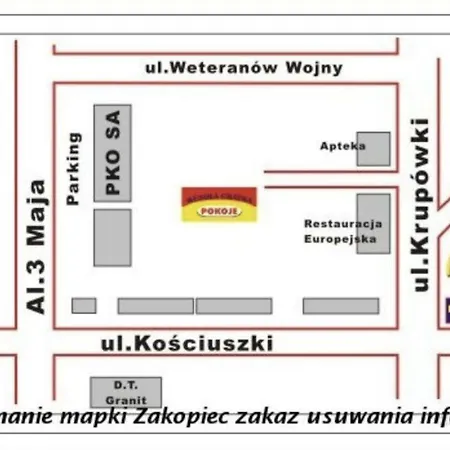 Goralski Walus - Scisle Centrum - Jedyny Na Krupowkach * זקופאנה